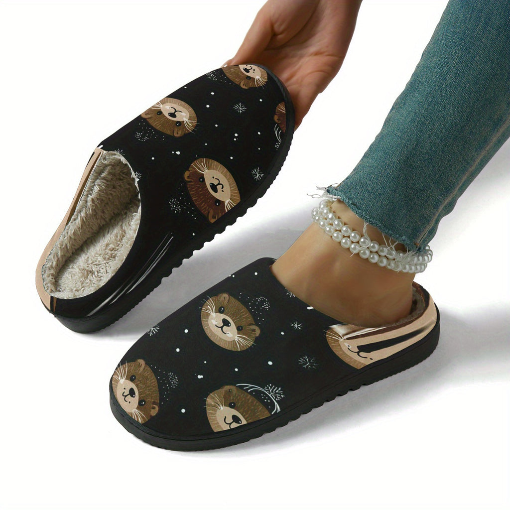 Chausson Loutre Homme Luxe
