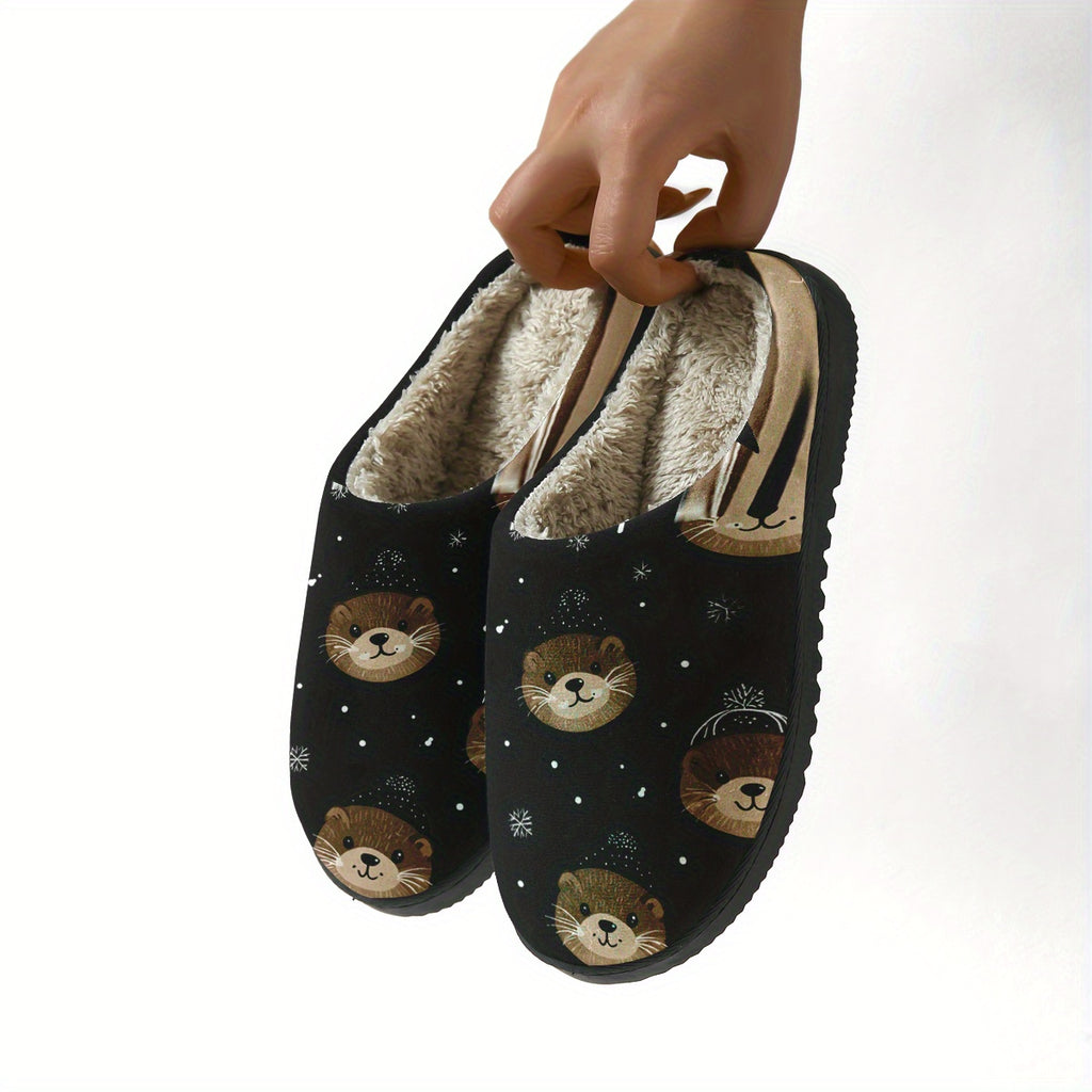 Chausson Loutre Homme Luxe