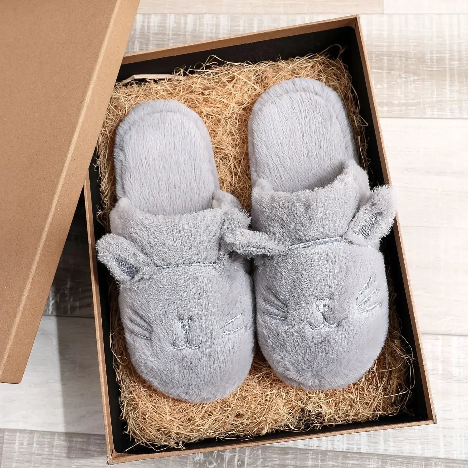 Chausson Chat Homme  Moderne 