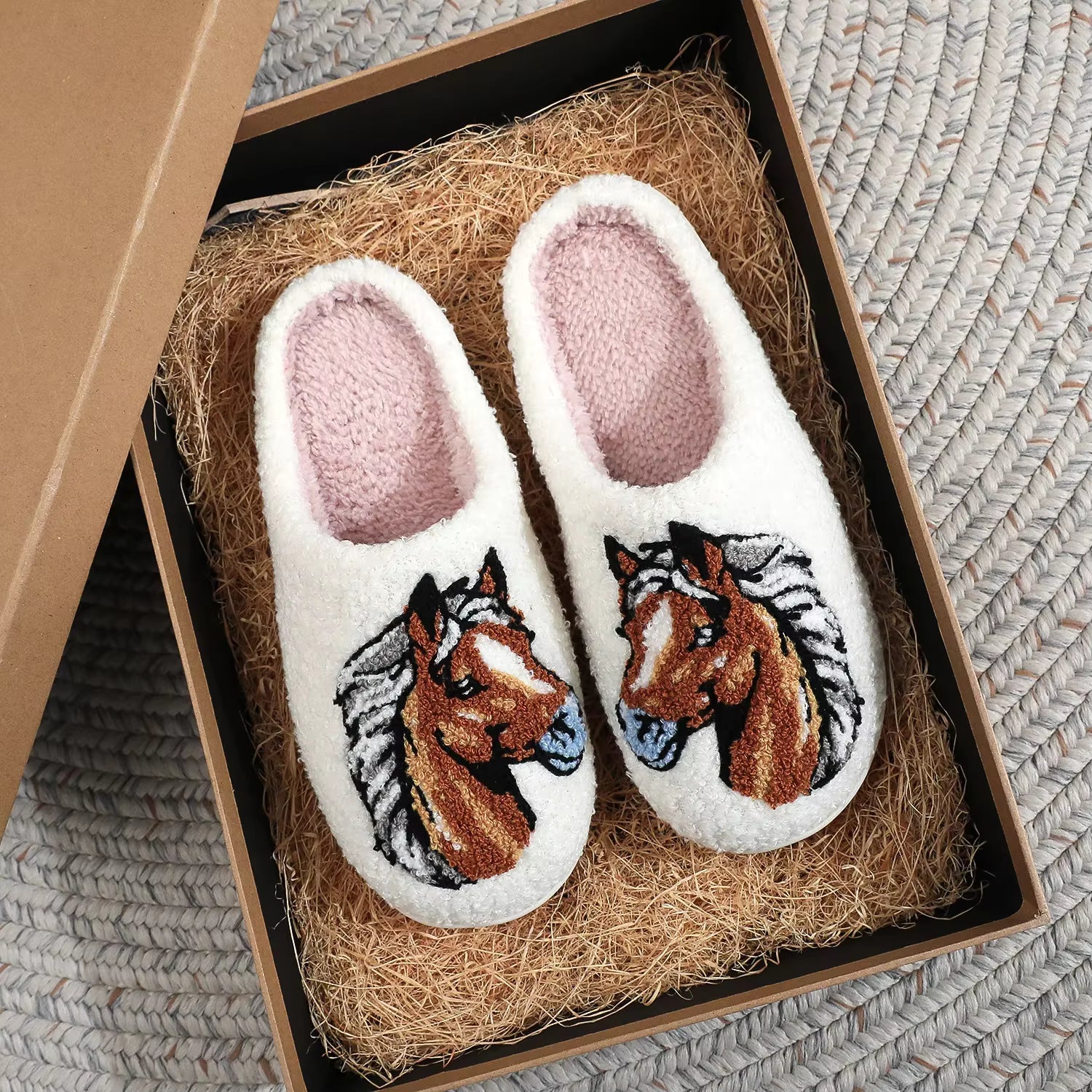 Chausson Cheval Homme