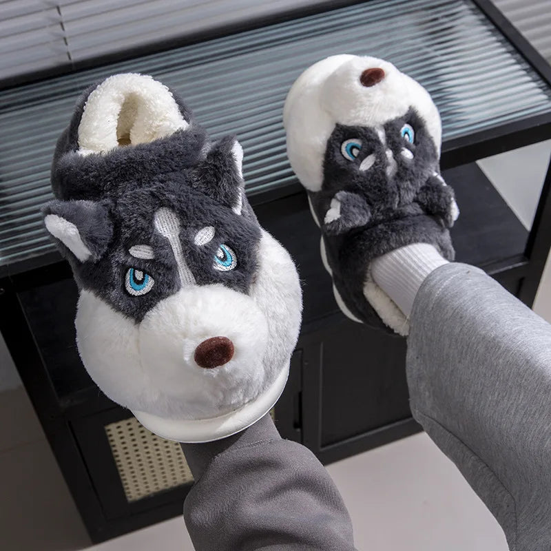 Chausson Homme Rigolo Chien