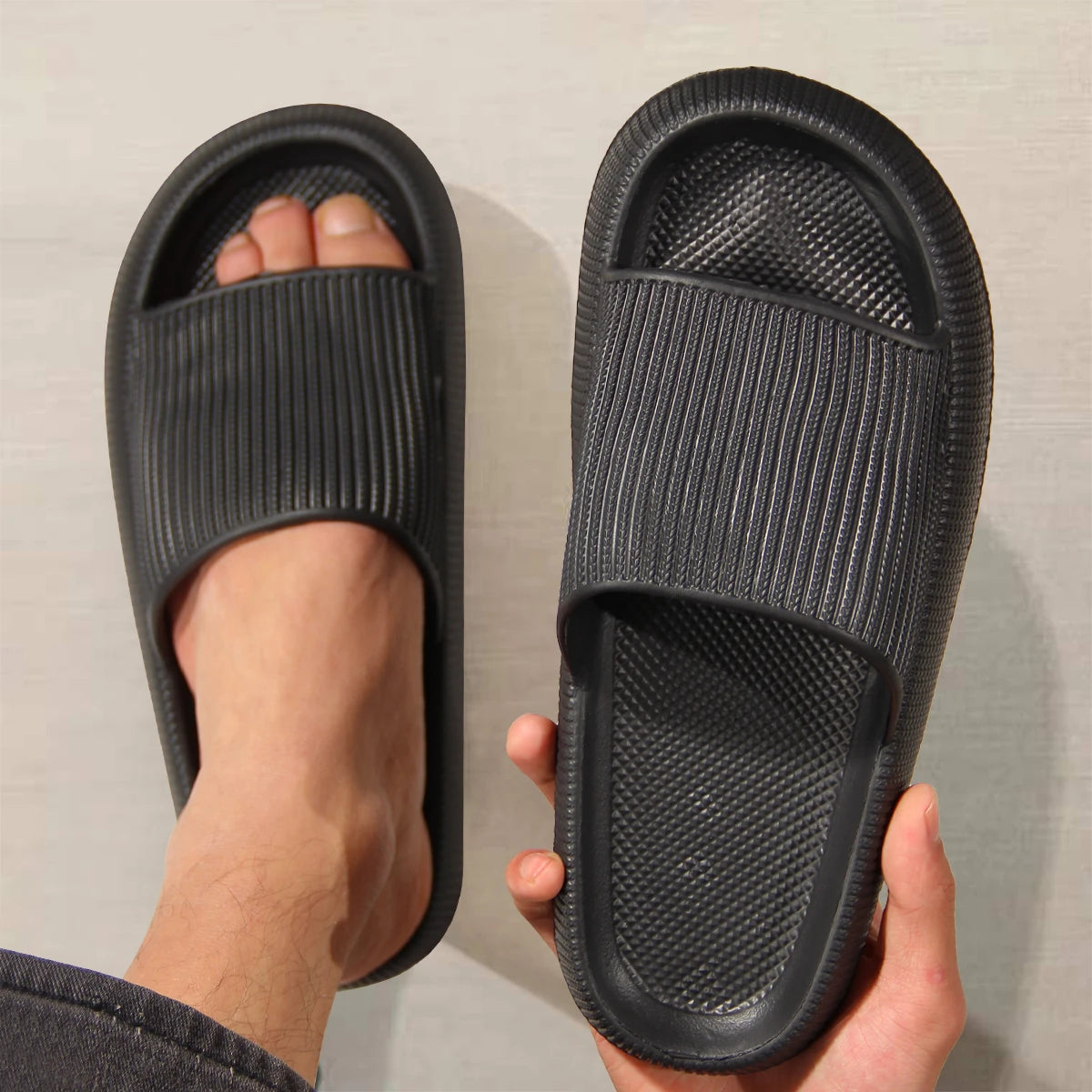 Chausson Antiderapant Homme