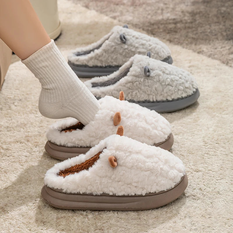 Chausson Homme Rigolo Animal