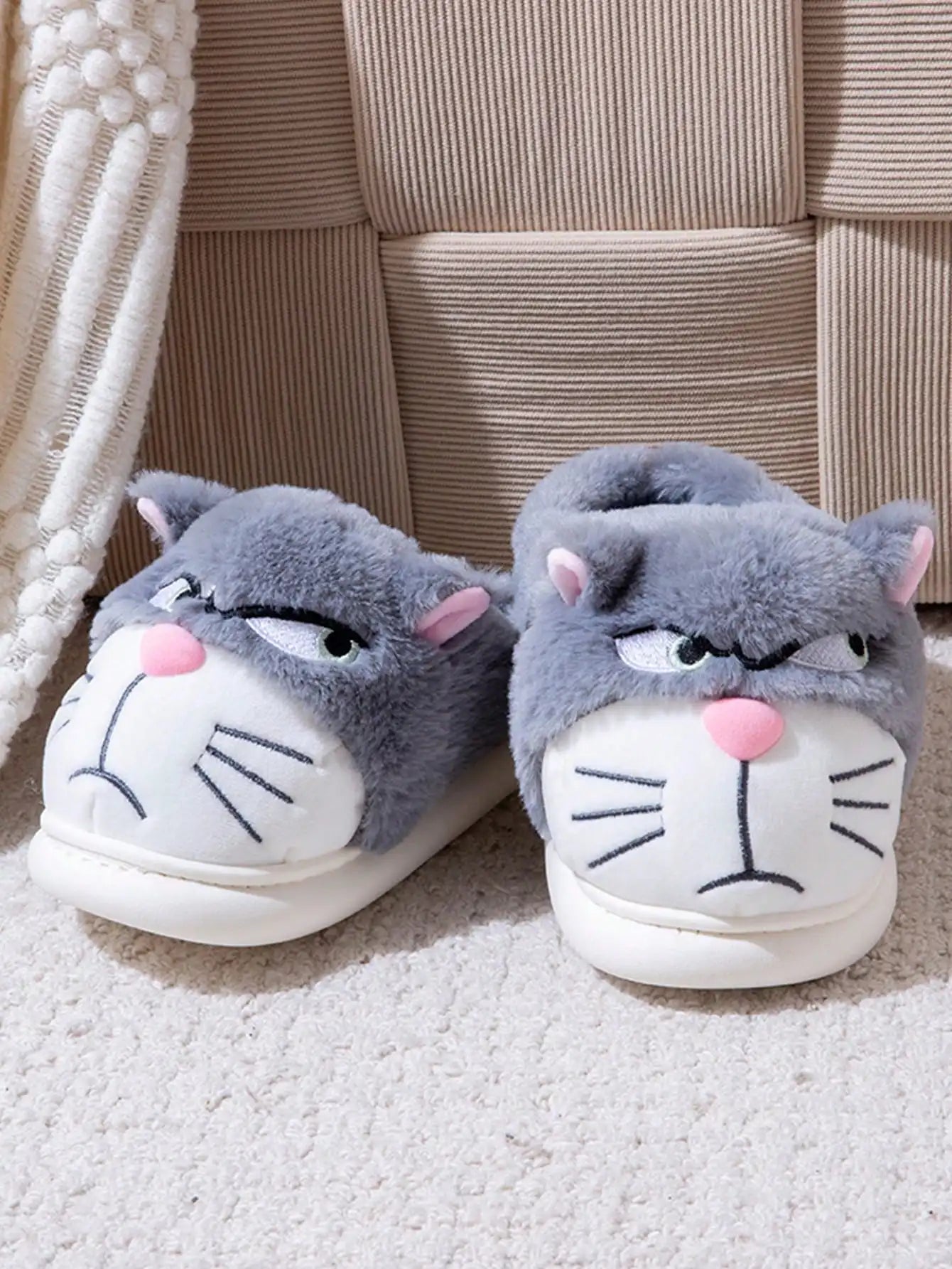 Chausson Animal Homme - Chat