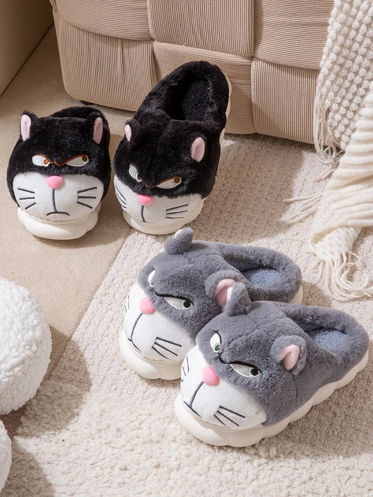 Chausson Animal Homme - Chat