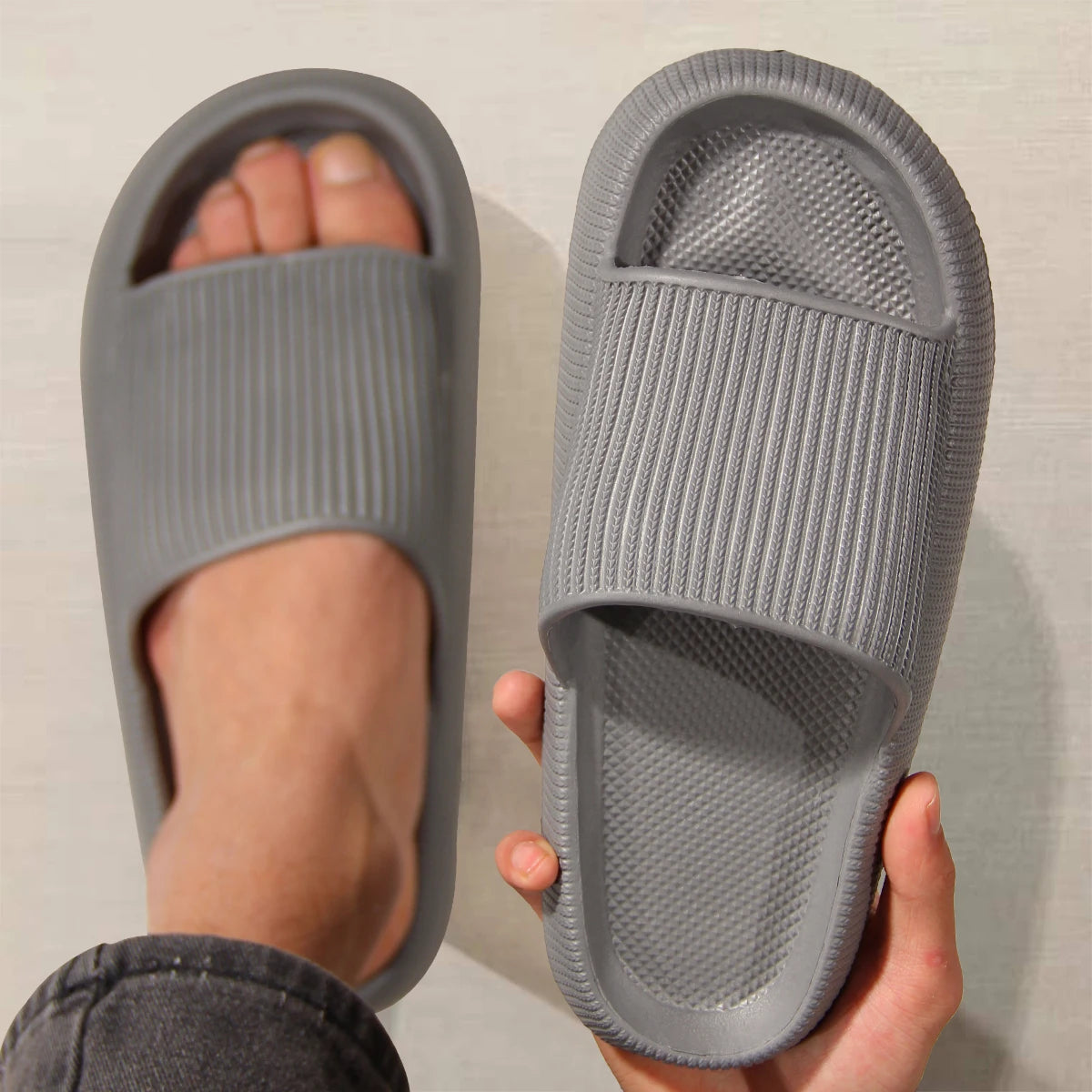 Chausson Antiderapant Homme