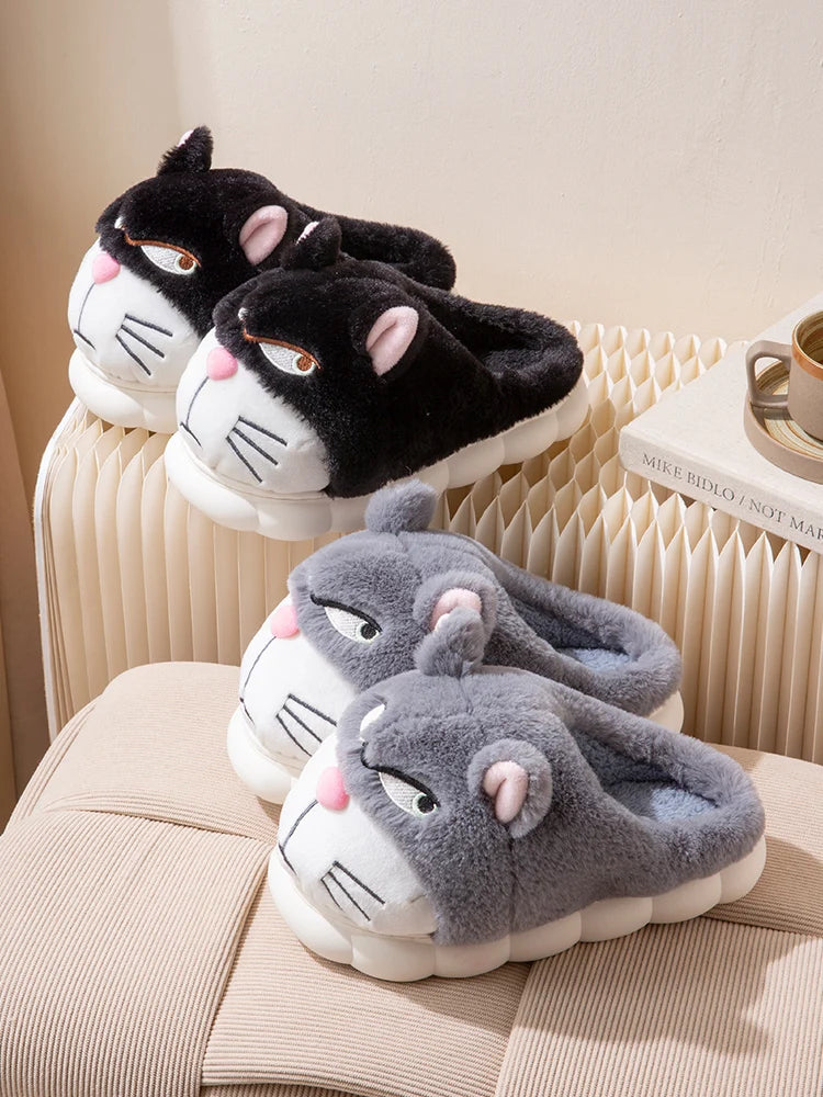 Chausson Animal Homme - Chat