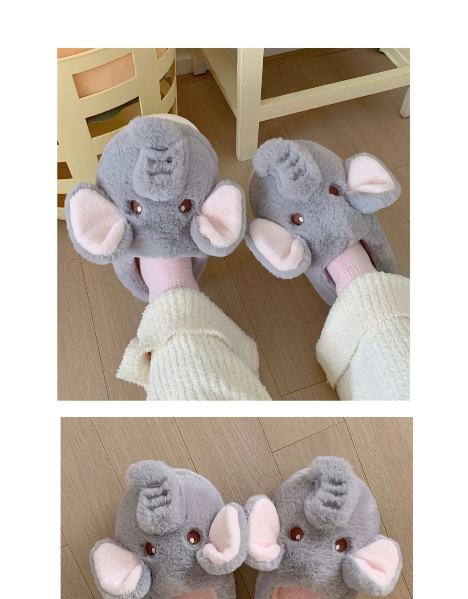 Chausson Éléphant Homme