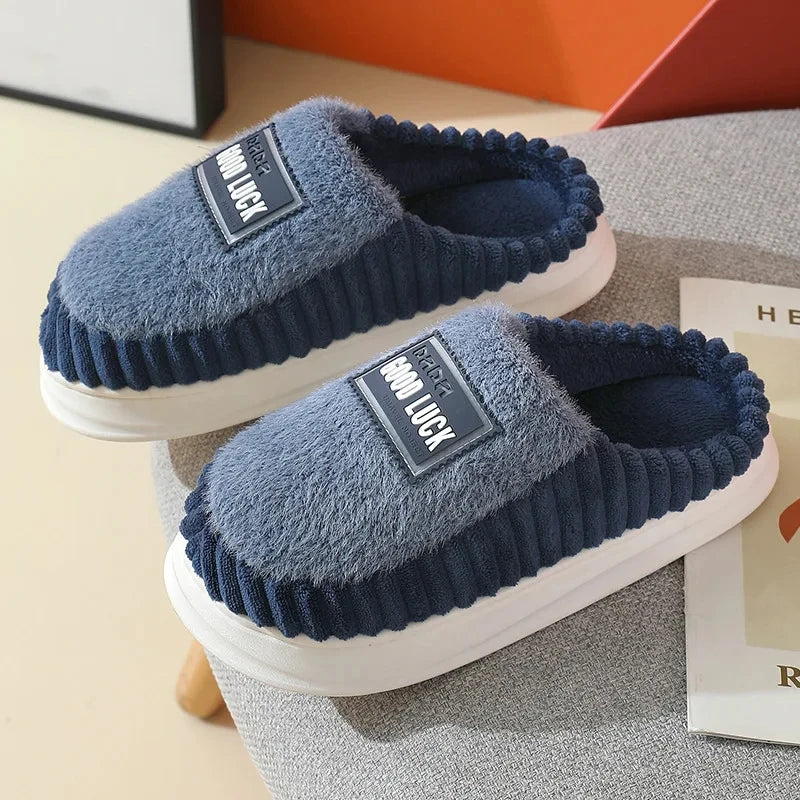 Chausson Bleu Homme