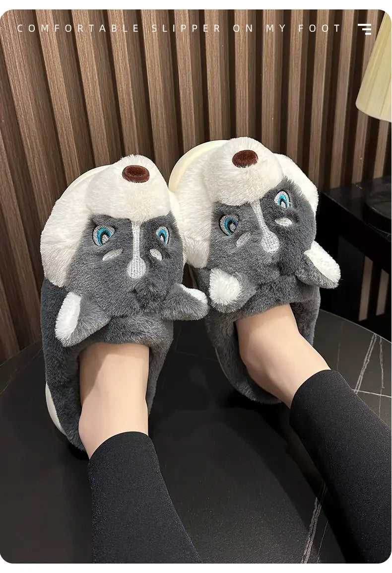 Chausson Homme Rigolo Chien